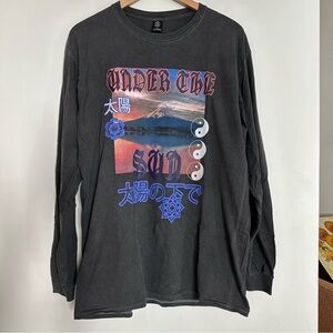 Yin and yang graphic tee